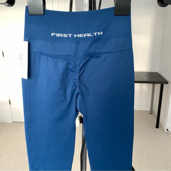 First Health Apparel Enhance Leggings Colour Azure (blue) Size XXS NWT - Picture 5 of 8
